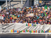 Klimademo in Nürnberg, 20. September 2025
