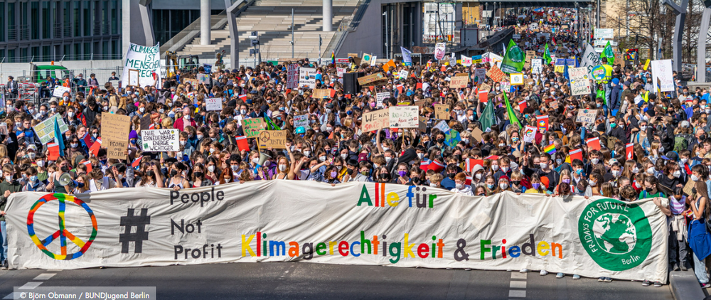 Klimademo in Nürnberg, 20. September 2025